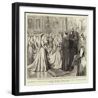 The Marriage of Princess Margaret of Prussia with Prince Frederick Charles of Hesse-null-Framed Giclee Print