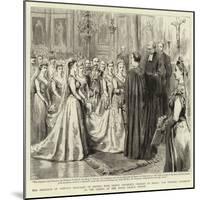 The Marriage of Princess Margaret of Prussia with Prince Frederick Charles of Hesse-null-Mounted Giclee Print