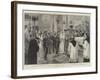 The Marriage of Princess Marie of Edinburgh and the Crown Prince Ferdinand of Roumania in the Catho-Amedee Forestier-Framed Giclee Print