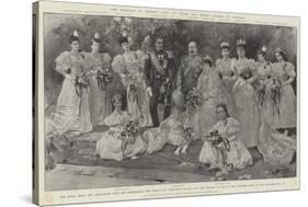 The Marriage of Princess Maud of Wales and Prince Charles of Denmark-G.S. Amato-Stretched Canvas