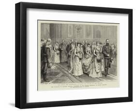 The Marriage of Princess Victoria-Godefroy Durand-Framed Giclee Print