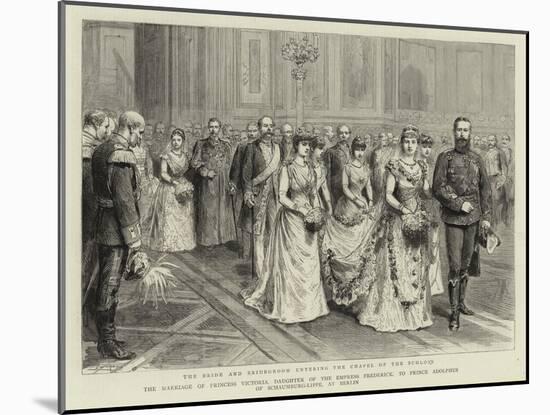 The Marriage of Princess Victoria-Godefroy Durand-Mounted Giclee Print
