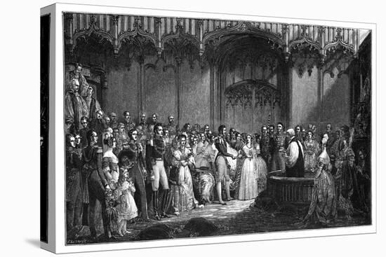The Marriage of Queen Victoria and Prince Albert, 1840-George Hayter-Stretched Canvas