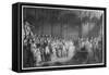 'The Marriage of Queen Victoria and Prince Albert', c1840, (1911)-George Hayter-Framed Stretched Canvas