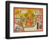 The Marriage of Rama and His Brothers from the "Sangri Ramayana"-null-Framed Giclee Print