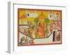 The Marriage of Rama and His Brothers from the "Sangri Ramayana"-null-Framed Giclee Print