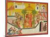 The Marriage of Rama and His Brothers from the "Sangri Ramayana"-null-Mounted Giclee Print