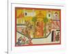 The Marriage of Rama and His Brothers from the "Sangri Ramayana"-null-Framed Giclee Print