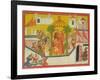 The Marriage of Rama and His Brothers from the "Sangri Ramayana"-null-Framed Giclee Print