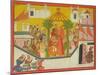 The Marriage of Rama and His Brothers from the "Sangri Ramayana"-null-Mounted Giclee Print