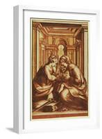 The Marriage of St. Catherine-Correggio-Framed Giclee Print