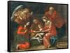 The Marriage Of St Catherine-Italian School-Framed Stretched Canvas