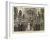 The Marriage of the Duc D'Aosta and Princess Helene of Orleans-Joseph Nash-Framed Giclee Print