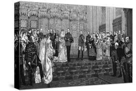 The Marriage of the Duke and Duchess of Albany, 27 April 1882-James Dromgole Linton-Stretched Canvas