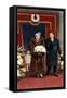 The Marriage of the Duke and Duchess of Kent, November 1934-null-Framed Stretched Canvas