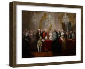 The Marriage of the Duke and Duchess of York, 1791-Henry Singleton-Framed Giclee Print