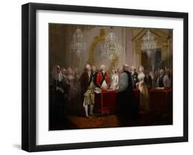 The Marriage of the Duke and Duchess of York, 1791-Henry Singleton-Framed Giclee Print