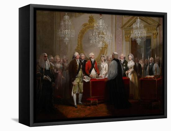 The Marriage of the Duke and Duchess of York, 1791-Henry Singleton-Framed Stretched Canvas