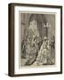 The Marriage of the Duke of Connaught, at the Top of the Grand Staircase, Going to Luncheon-Henry Woods-Framed Giclee Print