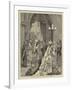 The Marriage of the Duke of Connaught, at the Top of the Grand Staircase, Going to Luncheon-Henry Woods-Framed Giclee Print