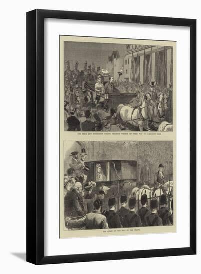 The Marriage of the Duke of Connaught-John Charles Dollman-Framed Giclee Print