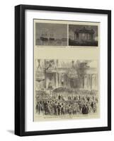 The Marriage of the Duke of Edinburgh-null-Framed Giclee Print