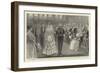 The Marriage of the Duke of York to Princess Victoria Mary of Teck in St James's Chapel on 6 July 1-null-Framed Giclee Print