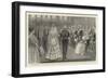 The Marriage of the Duke of York to Princess Victoria Mary of Teck in St James's Chapel on 6 July 1-null-Framed Giclee Print