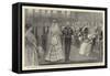 The Marriage of the Duke of York to Princess Victoria Mary of Teck in St James's Chapel on 6 July 1-null-Framed Stretched Canvas