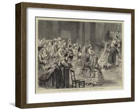 The Marriage of the Marquis of Bute at the Oratory, Brompton-Godefroy Durand-Framed Giclee Print