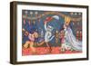 The Marriage of the Marquis of Carabas and the Princess, Illustration from 'Puss in Boots', C.1949-null-Framed Giclee Print