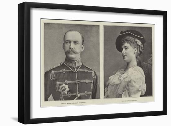 The Marriage of the Prince of Pless-null-Framed Giclee Print