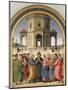 The Marriage of the Virgin, 1500-04-Pietro Perugino-Mounted Premium Giclee Print