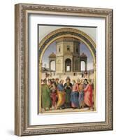 The Marriage of the Virgin, 1500-04-Pietro Perugino-Framed Giclee Print