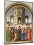 The Marriage of the Virgin, 1500-04-Pietro Perugino-Mounted Giclee Print
