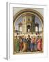 The Marriage of the Virgin, 1500-04-Pietro Perugino-Framed Giclee Print