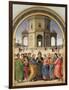 The Marriage of the Virgin, 1500-04-Pietro Perugino-Framed Giclee Print