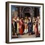 The Marriage of the Virgin, 1515-20-Jan van Dornicke-Framed Giclee Print