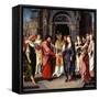 The Marriage of the Virgin, 1515-20-Jan van Dornicke-Framed Stretched Canvas