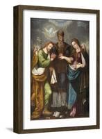 The Marriage of the Virgin, 1668-Pedro Ramirez-Framed Giclee Print