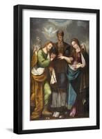 The Marriage of the Virgin, 1668-Pedro Ramirez-Framed Giclee Print