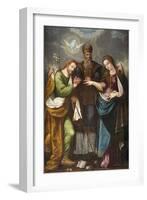 The Marriage of the Virgin, 1668-Pedro Ramirez-Framed Giclee Print