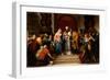 The Marriage of the Virgin, 1833-Jerome Martin Langlois-Framed Giclee Print