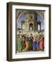 The Marriage of the Virgin, about 1500-Perugino-Framed Giclee Print