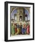 The Marriage of the Virgin, about 1500-Perugino-Framed Giclee Print