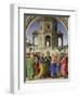 The Marriage of the Virgin, about 1500-Perugino-Framed Giclee Print