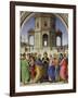 The Marriage of the Virgin, about 1500-Perugino-Framed Giclee Print