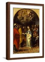 The Marriage of the Virgin, c.1693-Esteban Márquez de Velasco-Framed Giclee Print