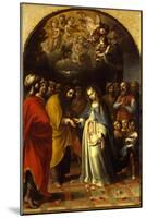 The Marriage of the Virgin, c.1693-Esteban Márquez de Velasco-Mounted Giclee Print