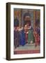 'The Marriage of the Virgin', c1455, (1939)-Jean Fouquet-Framed Giclee Print